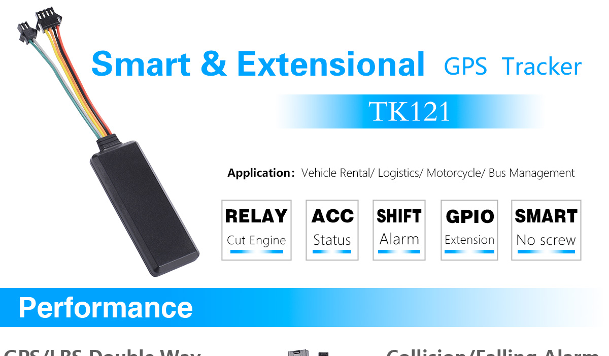 Smart GPS Tracker Tk121