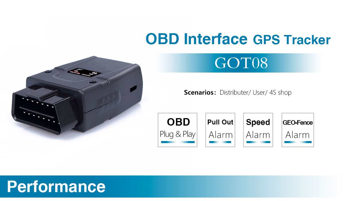 OBD interface GPS Tracker GOT08