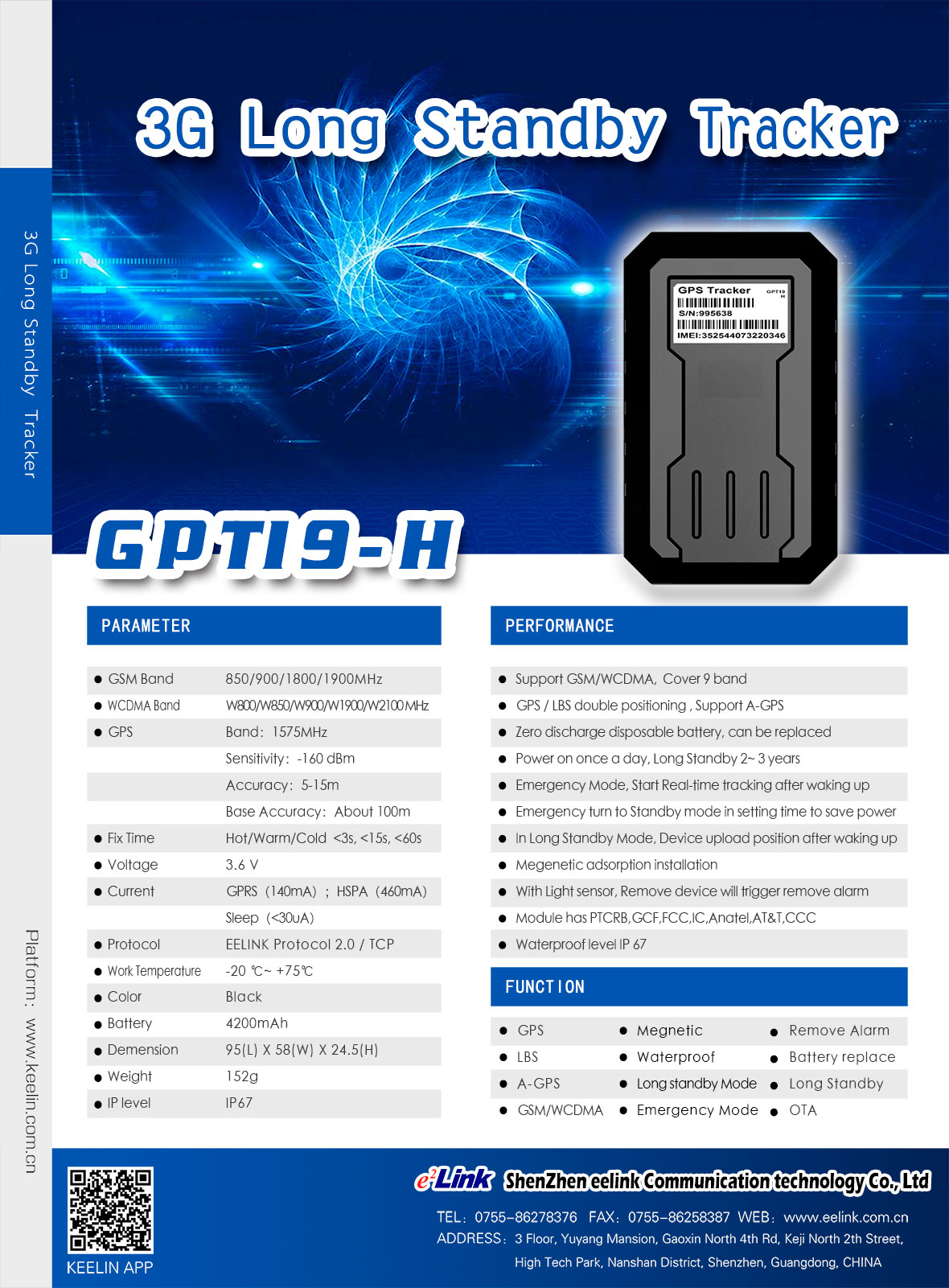 GPT19-H GPS Tracker Documents