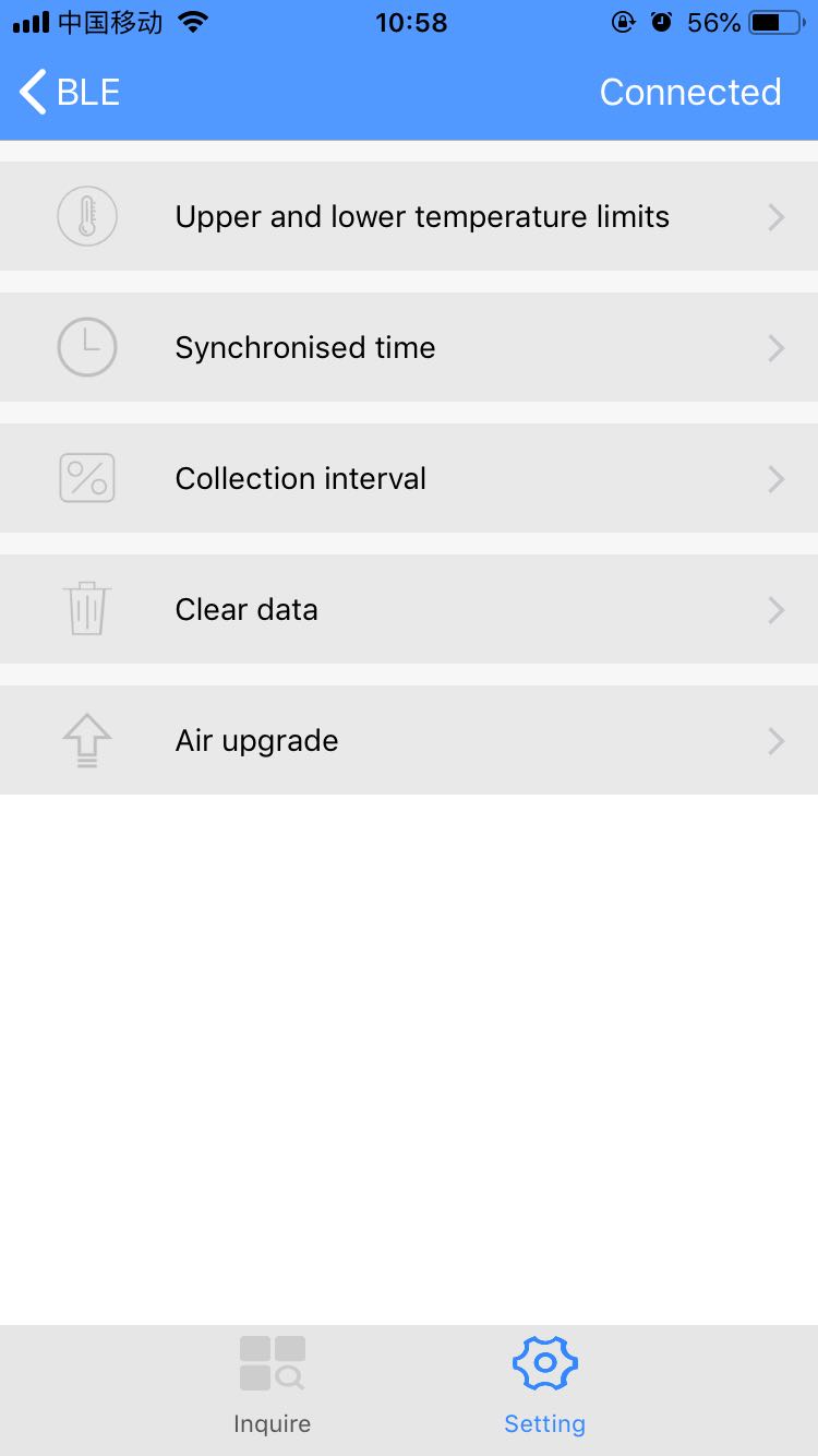 The parameters of devices we can modify