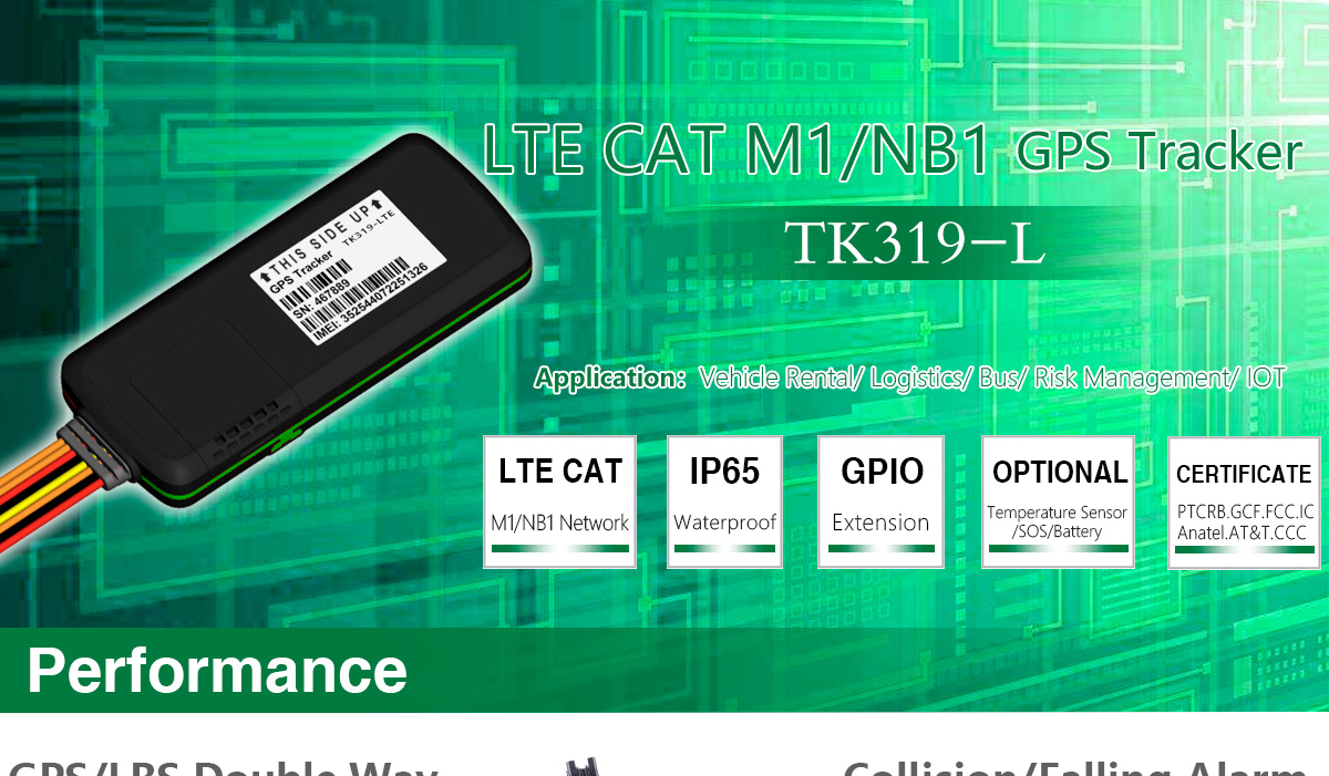 iOT GPS Tracker for Vehicle TK319-L